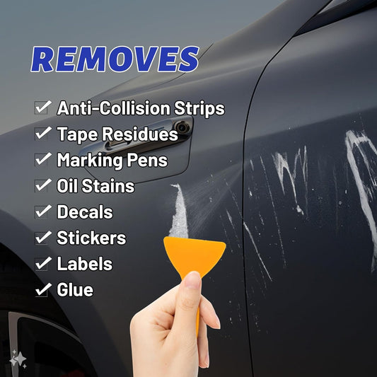 450ml Adhesive Remover Set - Car & Motorcycle Sticker & Tape Removal Kit