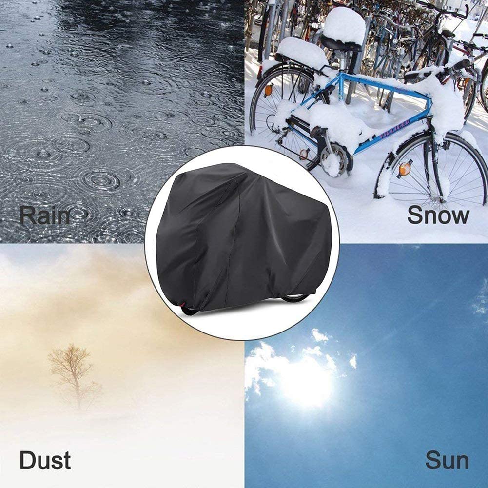 Heavy-Duty 190T Waterproof Bicycle Cover – All-Weather UV & Dust Protection