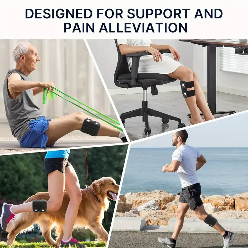 T2P Sciatica & Lower Back Pain Relief Knee Brace | Targeted Acupressure Support