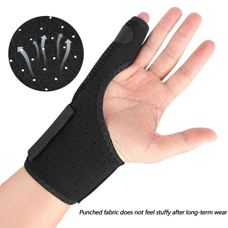 Adjustable Pinky Splint – Breathable Finger Support with Fixed Aluminum Plate