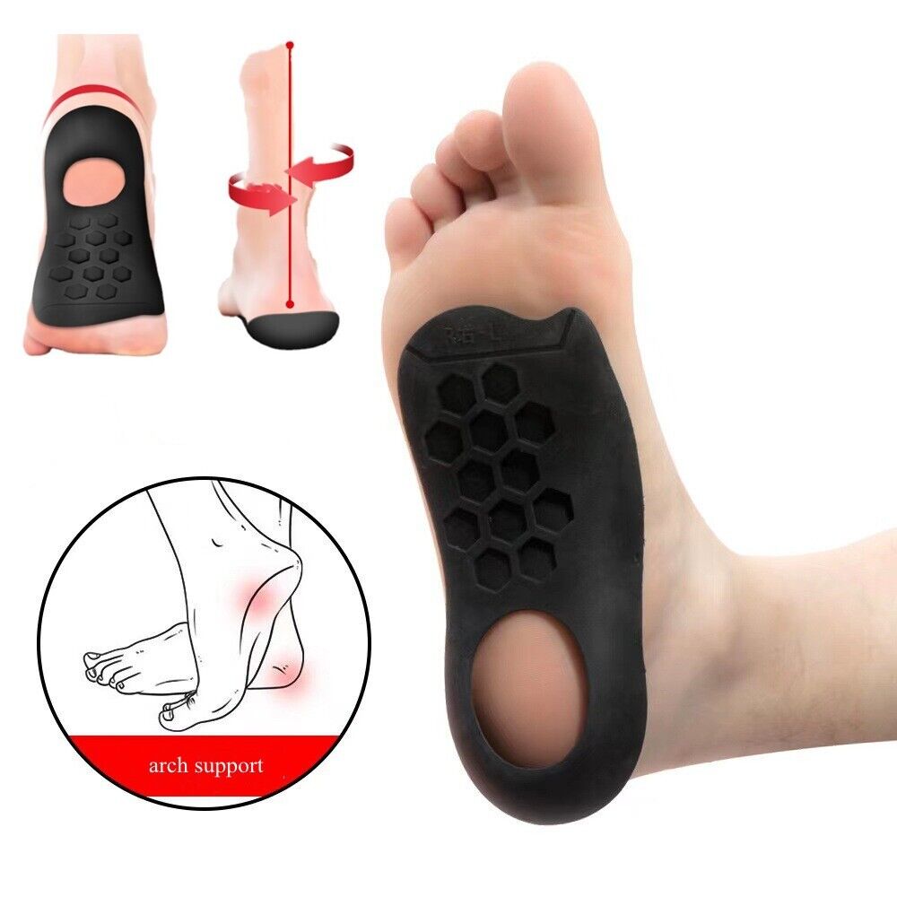 Orthotic Arch Support Insoles for Flat Feet & Plantar Fasciitis