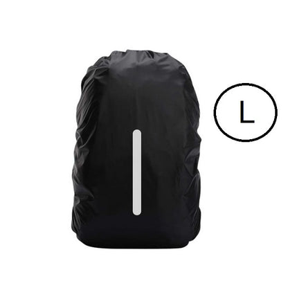 Reflective Waterproof Backpack Rain Cover – 8L to 55L Sizes | High-Visibility Shield for Motorcycling, Hiking & Commuting