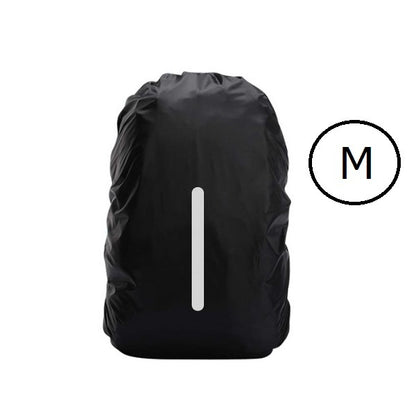 Reflective Waterproof Backpack Rain Cover – 8L to 55L Sizes | High-Visibility Shield for Motorcycling, Hiking & Commuting