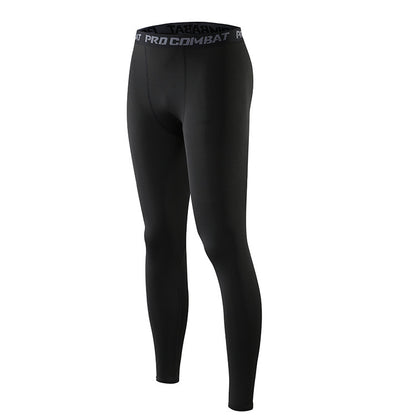 Thermal Compression Running Tights – Fleece-Lined Sports Leggings for Outdoor Performance