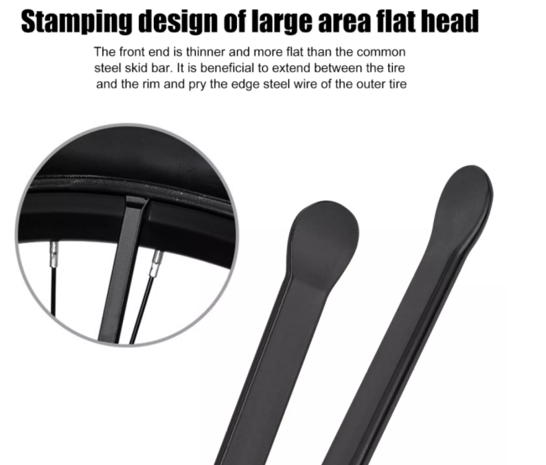 Bicycle Tyre Lever Set – Heavy Duty Carbon Steel (3-Piece) by Toopre