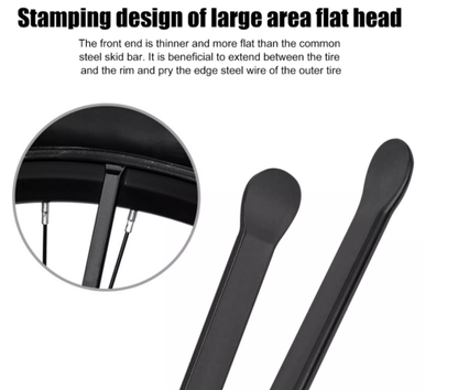 Bicycle Tyre Lever Set – Heavy Duty Carbon Steel (3-Piece) by Toopre