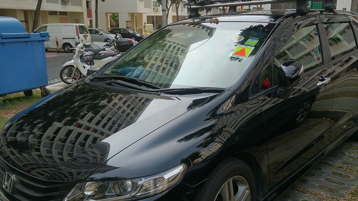 3M Diamond Grade Car P-Plates (2pcs) – High-Visibility Reflective Velcro Probation Plates for Class 3