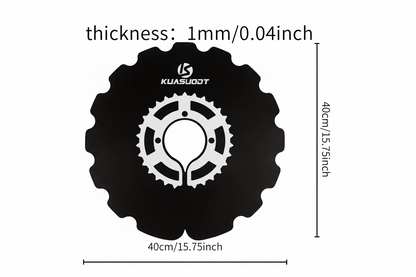 Neoprene Bicycle Disc Brake & Rotor Covers – The Ultimate Shield Against Overspray, Scratches & Grime