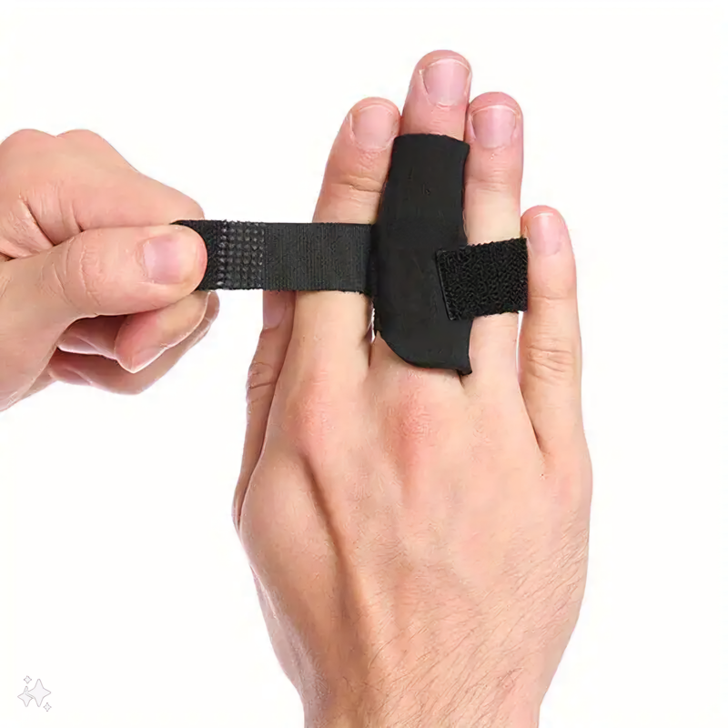 Adjustable Finger Splint Sleeves – Professional Compression Support for Basketball, Arthritis & Trigger Finger