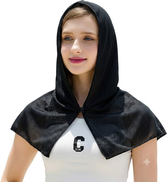 Ice Silk Cooling Cape | UV Sun Protection Neck Scarf (60g) 3-Sec Instant Cold