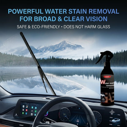 Water Stain Remover Water Stain Remover (300ml) – Powerful Auto Glass & Car Paint Cleaner with Free Microfiber Towel0ml)  Car Paint & Auto Glass Cleaner