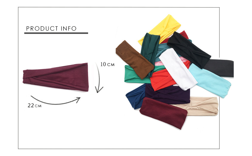 Non-Slip Sweat-Wicking Workout Headbands – Set of 3