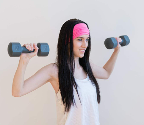 Non-Slip Sweat-Wicking Workout Headbands – Set of 3