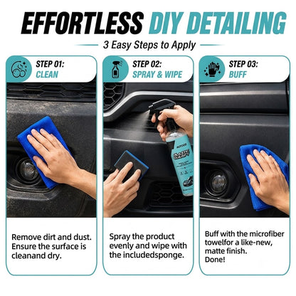 120ML Plastic Clarify For Car Plastic Restorer Auto Plastics Clarify for Interiors Cleaner