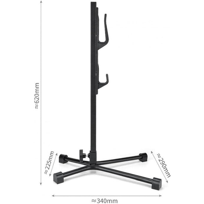 Tree-Shape Bicycle Maintenance Stand | Dual-Hook Vertical Storage & Repair Rack