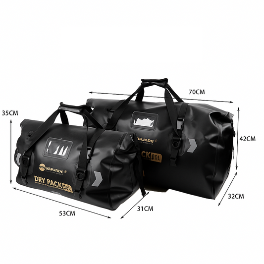 Waterproof Motorcycle Duffle Bag – 50L/80L Heavy-Duty Luggage for Road Trips & Adventure
