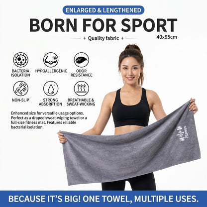 Fitness Exercise Towel Workout Towels Microfiber Gym Bench Towel for Gym, Beach, Yoga