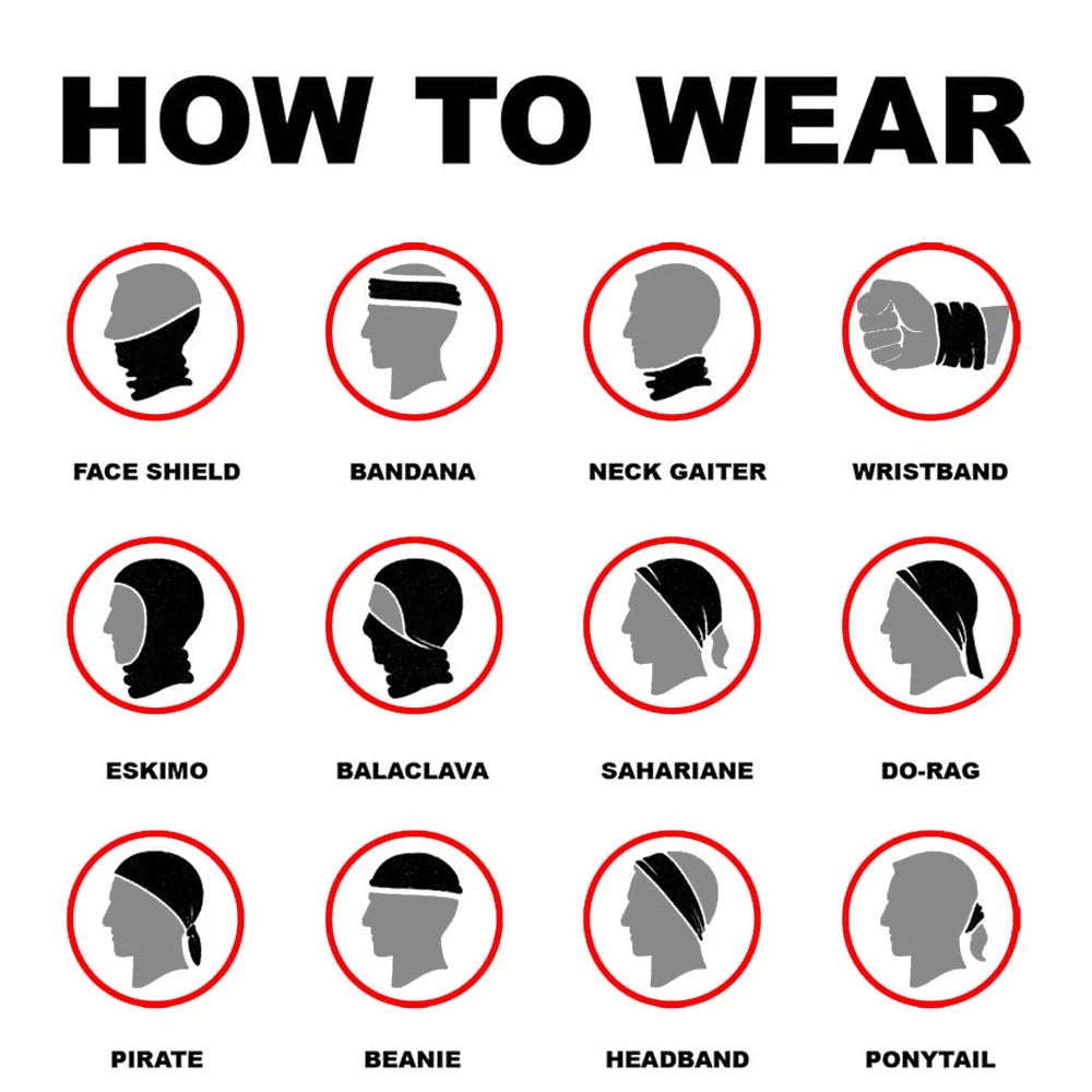 Seamless Neck Gaiter – The Breathable Multi-Tool for Your Face & Head
