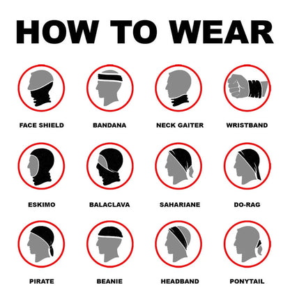 Seamless Neck Gaiter – The Breathable Multi-Tool for Your Face & Head