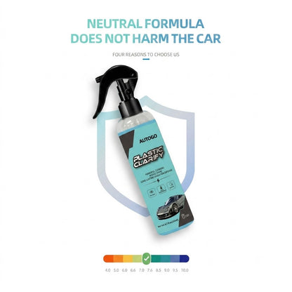 120ML Plastic Clarify For Car Plastic Restorer Auto Plastics Clarify for Interiors Cleaner