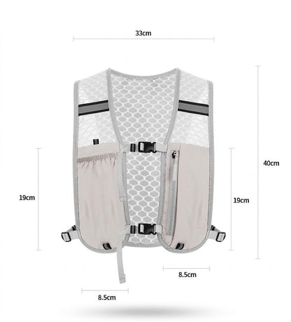 125g Ultra-Light Hydration Vest - Breathable Running Backpack for Trail, Cycling & Hiking