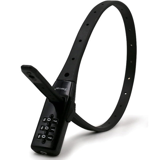 Multi-Use Zip Tie Cable Lock – Heavy-Duty 3-Digit Combination Security Tie (55cm)