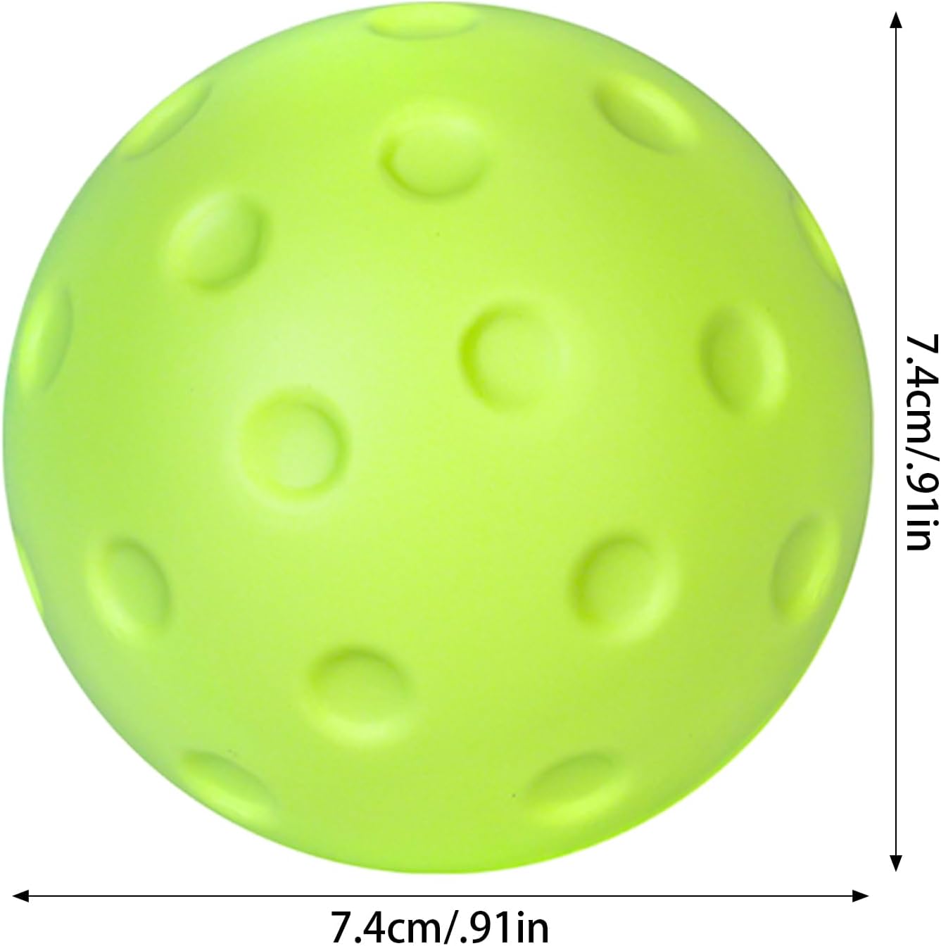 T2P Silent Foam Pickleball Balls | Quiet Practice Balls for Indoor Training | 60dB Low Noise HOA-Friendly Pickleballs