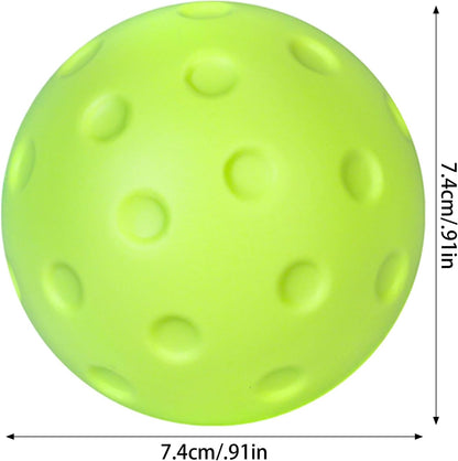 T2P Silent Foam Pickleball Balls | Quiet Practice Balls for Indoor Training | 60dB Low Noise HOA-Friendly Pickleballs