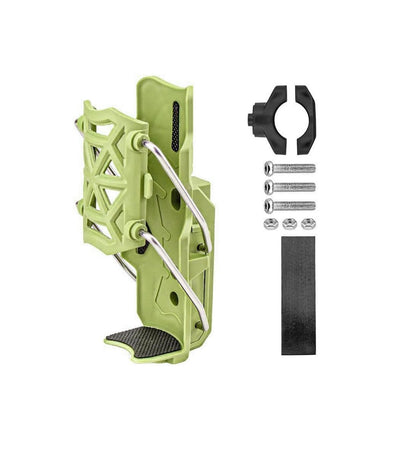 T2P Motorcycle Cup Holder | Auto-Clamp Handlebar Water Bottle Mount for Bicycles Prams and Wheelchairs