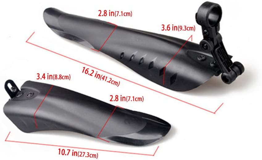 Adjustable Bicycle Mudguard Set – MTB & Road Fenders All-Weather