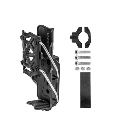 T2P Motorcycle Cup Holder | Auto-Clamp Handlebar Water Bottle Mount for Bicycles Prams and Wheelchairs