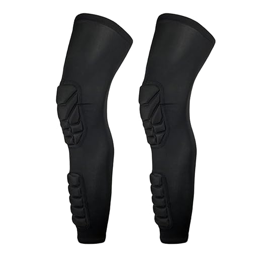 T2P Padded Knee Compression Sleeves Long Leg Sleeve Protection Knee Pad Knee Cushions