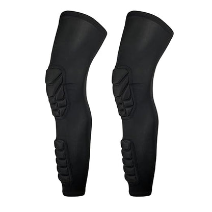 T2P Padded Knee Compression Sleeves Long Leg Sleeve Protection Knee Pad Knee Cushions