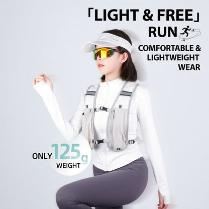 125g Ultra-Light Hydration Vest - Breathable Running Backpack for Trail, Cycling & Hiking