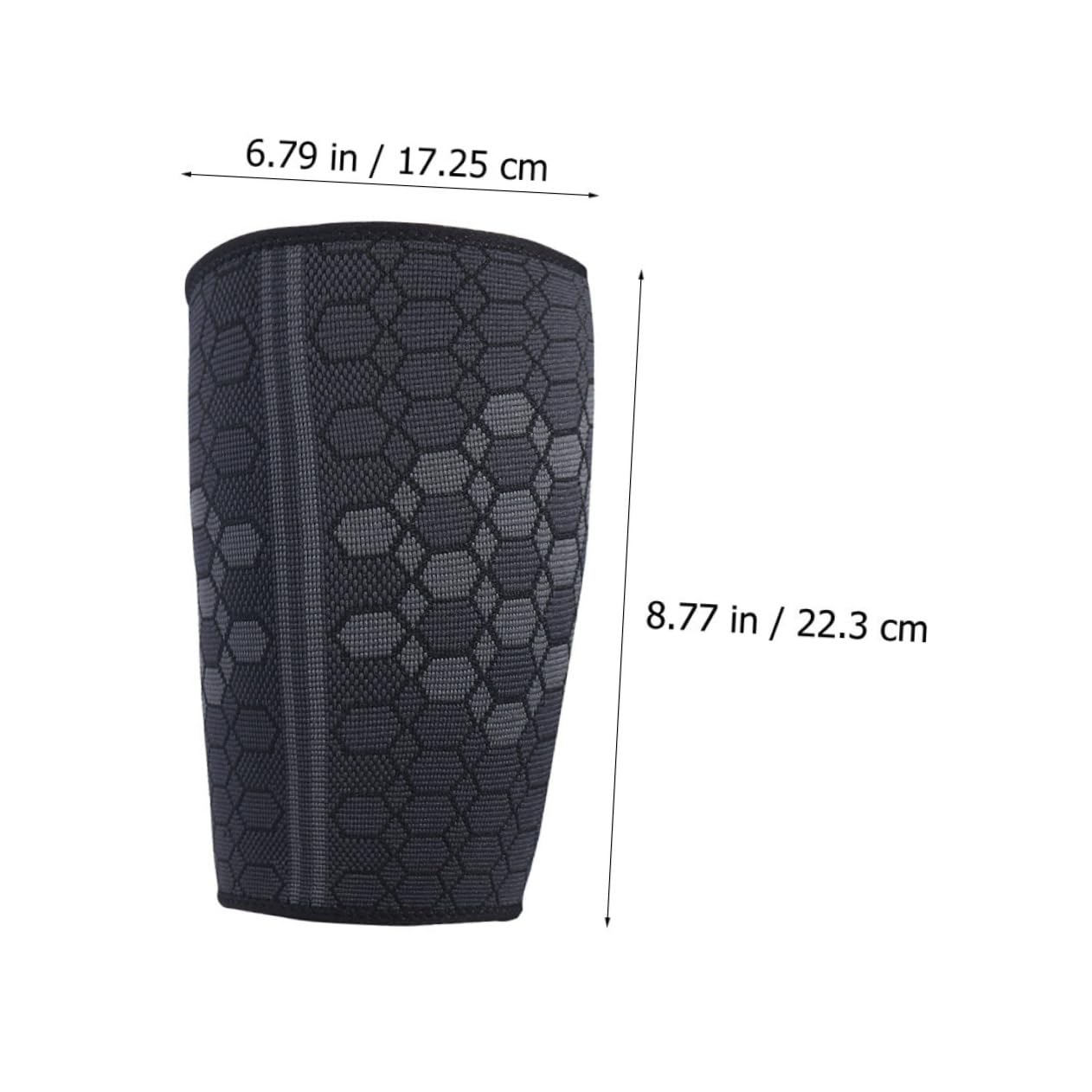Thigh Compression Support Sleeve - Hamstring & Quad Recovery Wrap for Sports and Injury Prevention