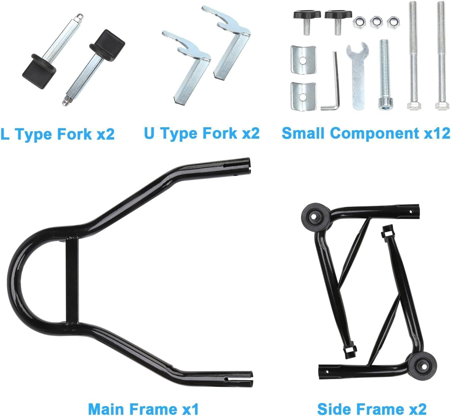 Heavy-Duty Motorcycle Paddock Stand – The "No-Wobble" Wheel Lift
