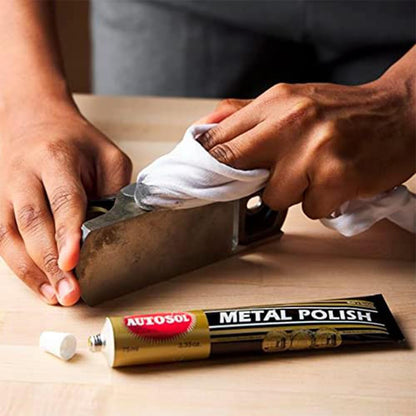 Autosol Metal Polish Tube For Chrome, Aluminium & Stainless Steel Cleaner Car, Motorcycle & Home Polish (35g / 75g)