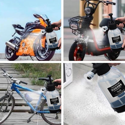 2L Hand-Pump Snow Foam Sprayer – High-Pressure Car Wash Bottle