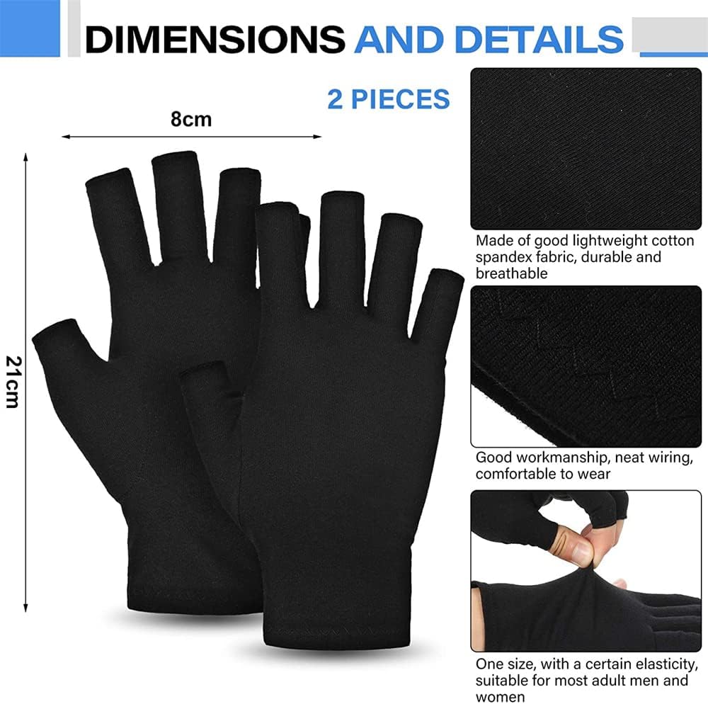 Premium Arthritis Compression Gloves – Open Finger Support for Joint Pain & Carpal Tunnel Relief