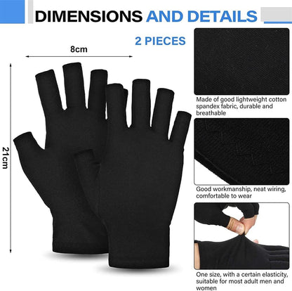 Premium Arthritis Compression Gloves – Open Finger Support for Joint Pain & Carpal Tunnel Relief