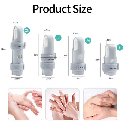 Adjustable Finger Support Stabilizer – High-Comfort Restoring Splint with Soft Foam Cushioning