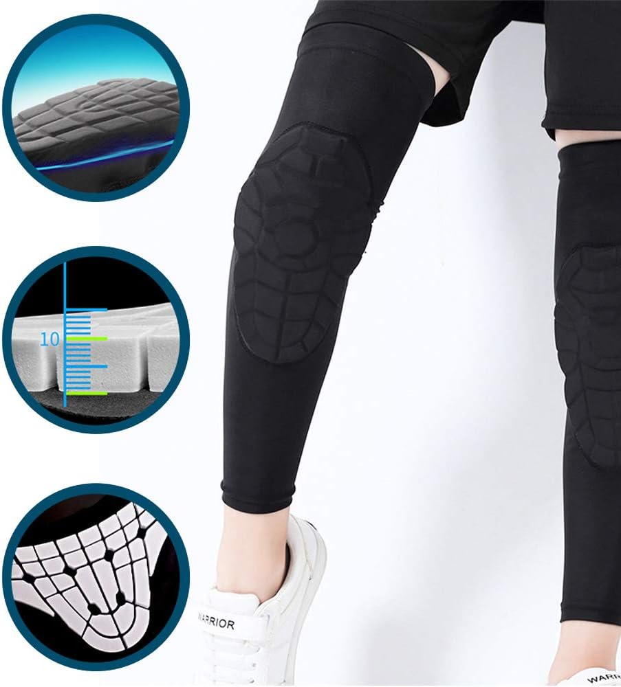 Kids Honeycomb Compression Guards – Protective Knee & Elbow