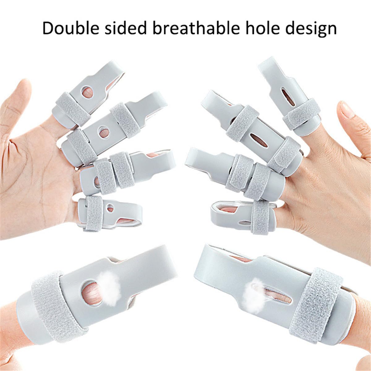 Adjustable Finger Support Stabilizer – High-Comfort Restoring Splint with Soft Foam Cushioning