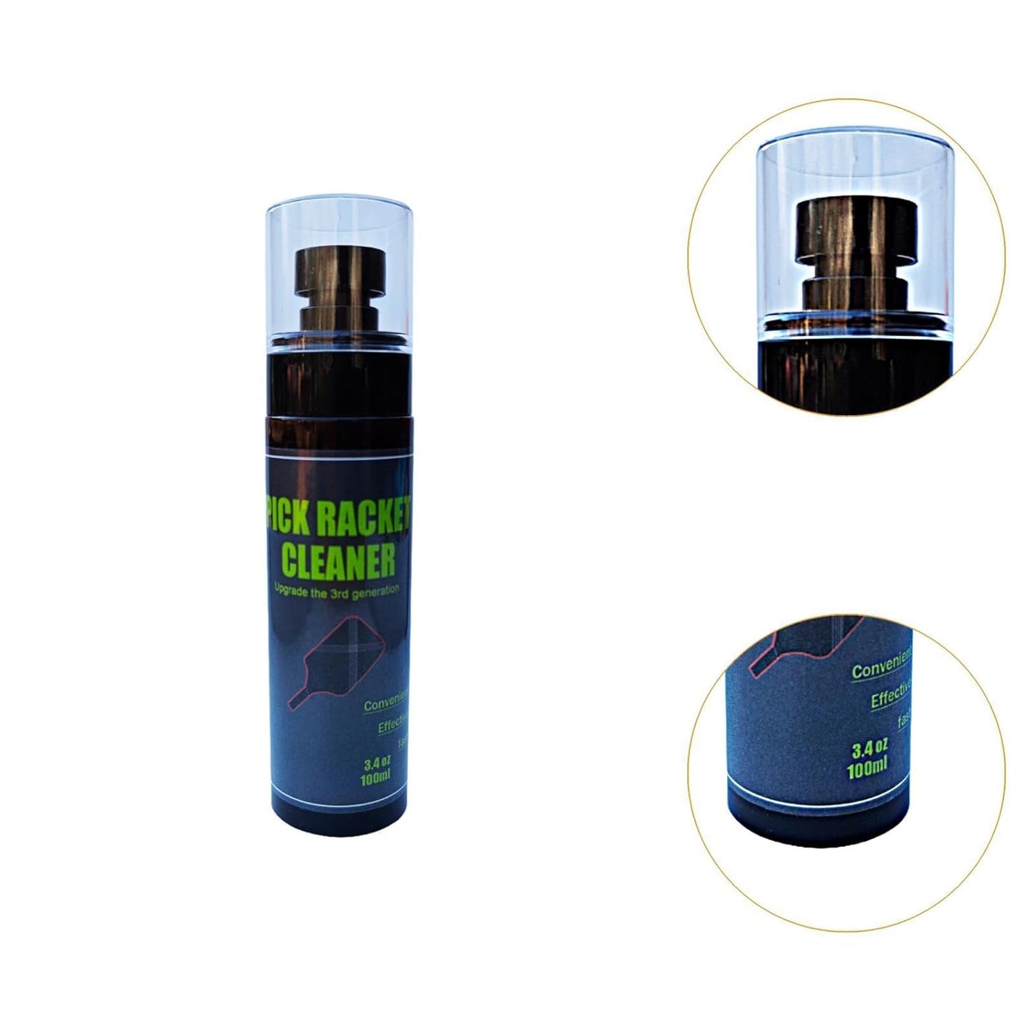 Professional Pickleball Paddle Cleaner Kit (100ml)