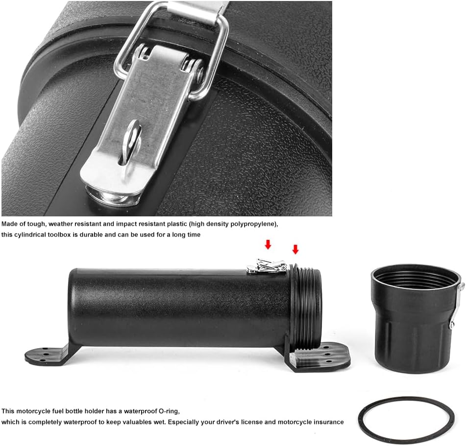 Heavy-Duty Large Storage Tube – The Waterproof "Glovebox" Your Bike is Missing