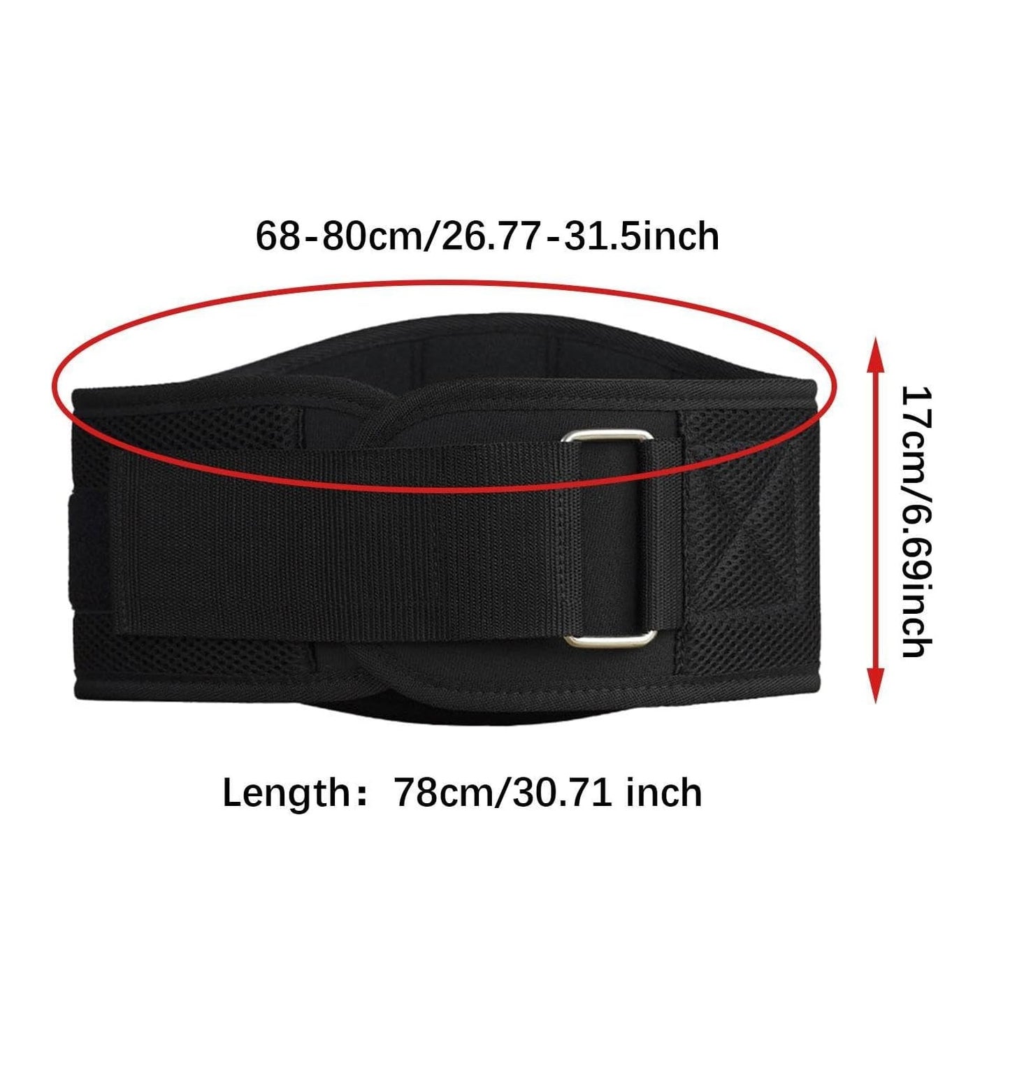 Weightlifting Gym Belt – Ergonomic Lumbar Support for Squats