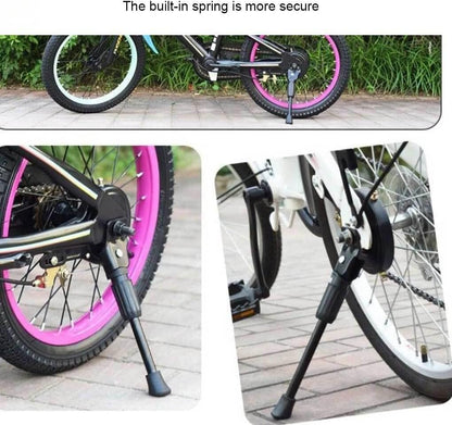 T2P Universal Bicycle Kickstand for Kids & Folding Bikes | Alloy Steel Side Stand