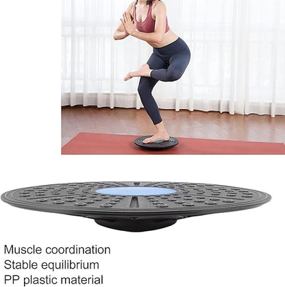 30cm Wobble Balance Board – High-Traction Core Stabilizer & Omnidirectional Agility Training Disk