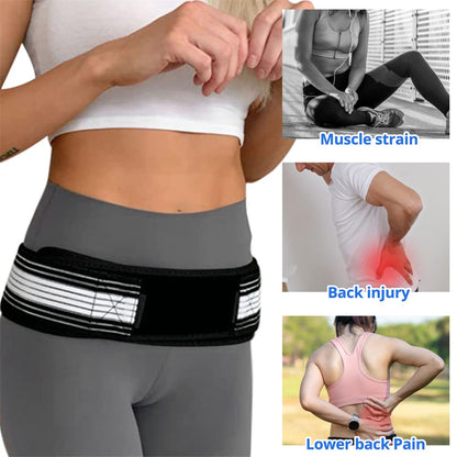 Sacroiliac SI Joint Hip Belt – Sciatica & Lower Back Support