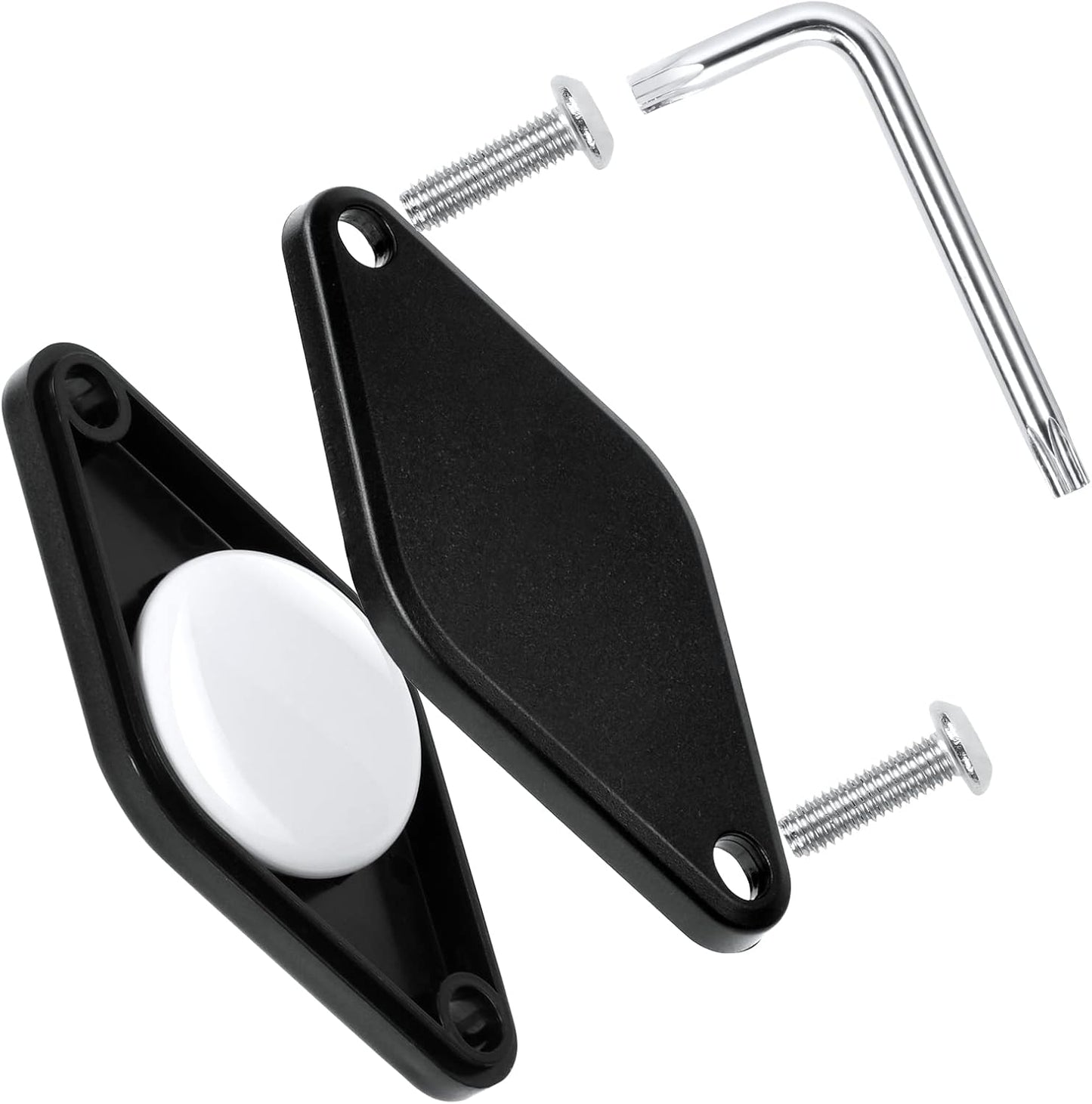 Stealth AirTag Bike Frame Mount | Anti-Theft GPS Tracker Holder with Security Screws